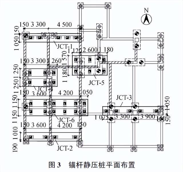 宝山既有建筑高位基础加固及顶升纠倾施工